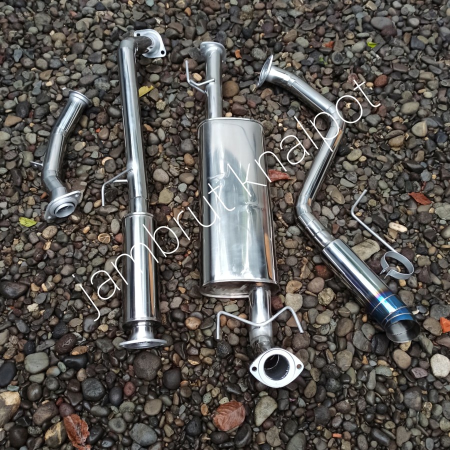 knalpot innova diesel 2.4 reborn - fortuner vrz full system berkualitas