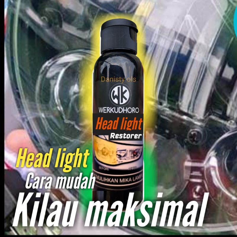 Pembersih headlamp/mika lampu mobil /mika menguning/mika kusam