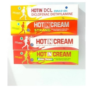 HOT IN CREAM TUBE 60g/KRIM OTOT/HOT IN/HOTIN/HOTTIN/KRIM PEGAL LINU/KRIM NYERI OTOT