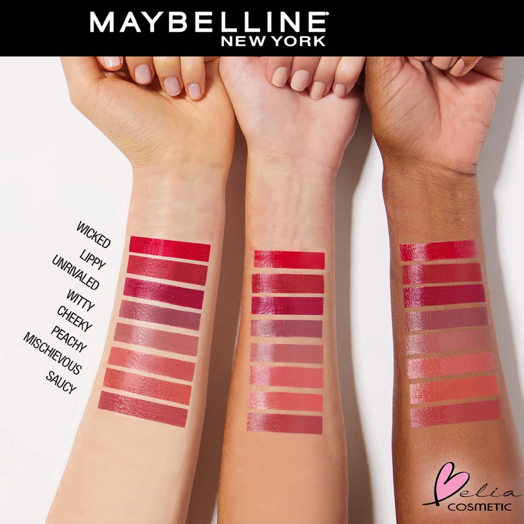 ❤ BELIA ❤ Maybelline Superstay Vinyl Ink - Liquid Lipstik Lipstick Make Up Lip
