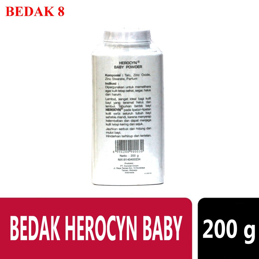 Bedak Herocyn Baby 200 gr