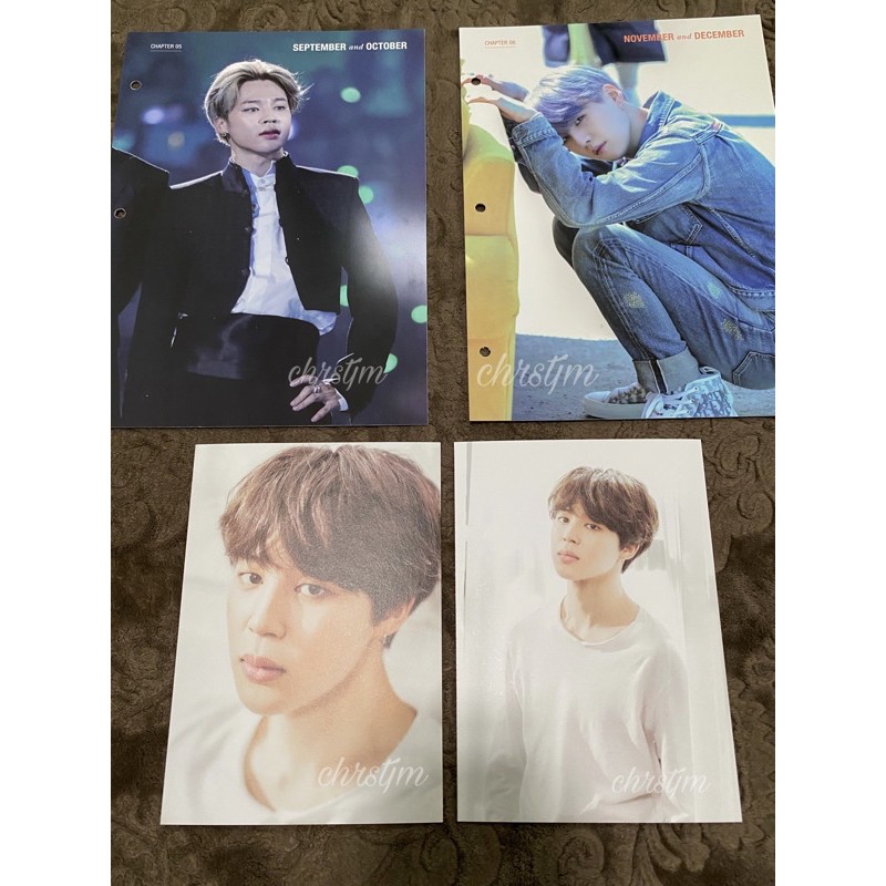 index photo memo19 & oneul book set jimin