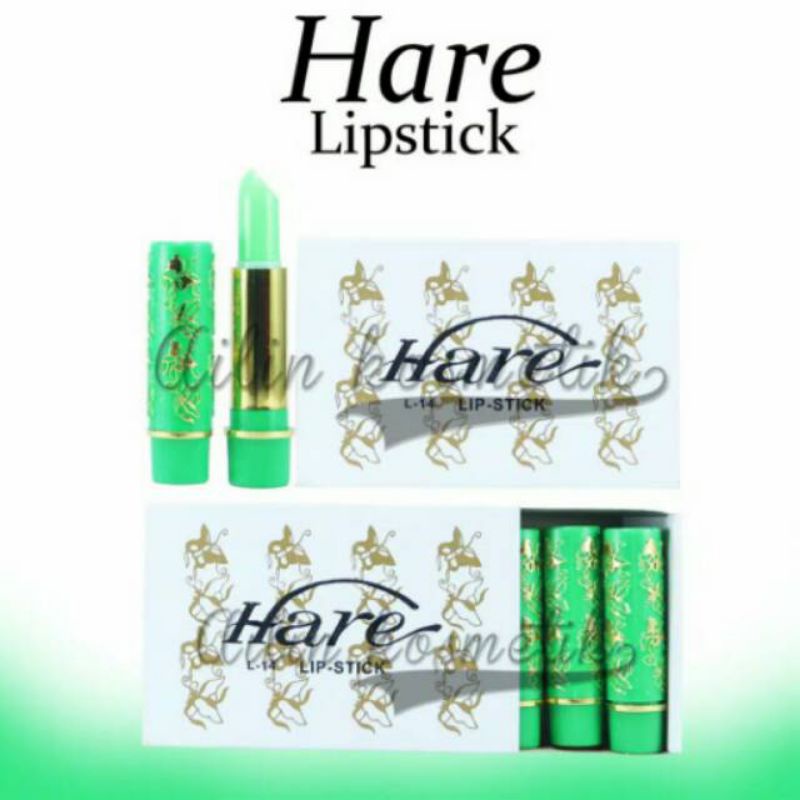 Lipstik Hare/ Lipstik Hare Original BPOM/ Lipstik Ajaib/ Lipstik Arab/ Lipgloss/ Lipstik Herbal Hare