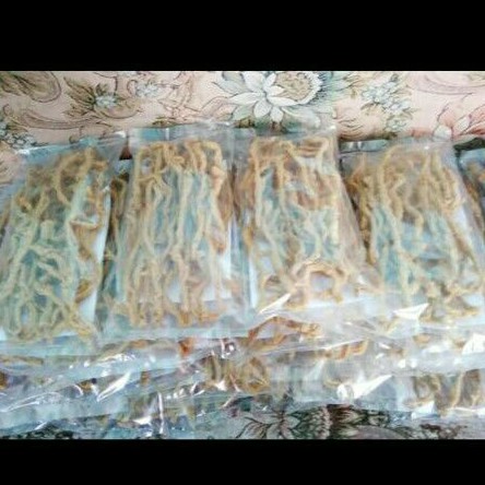

Kripik usus homemade