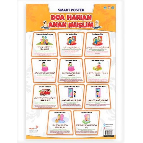 SMART POSTER DOA HARIAN ANAK MUSLIM