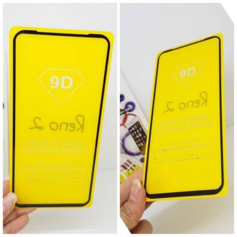 Temper gelas full lem oppo Reno 2