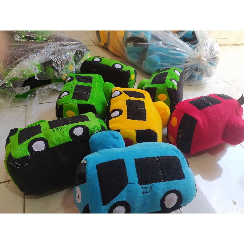 Boneka bus TAYO ukuran s murah harga grosir