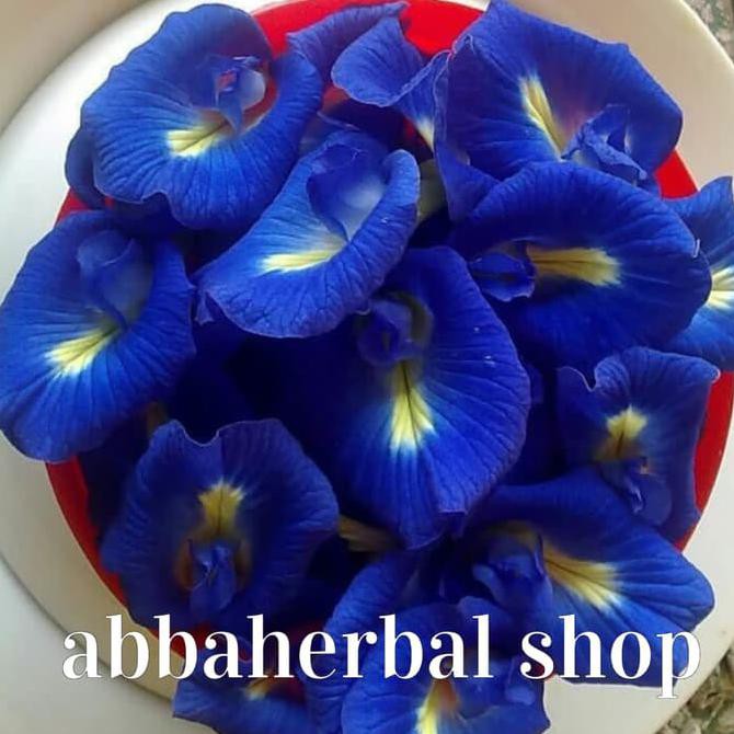 

Teh Bunga Telang / Teleng kering / Dried Butterfly Pea flower 10gr PROMO