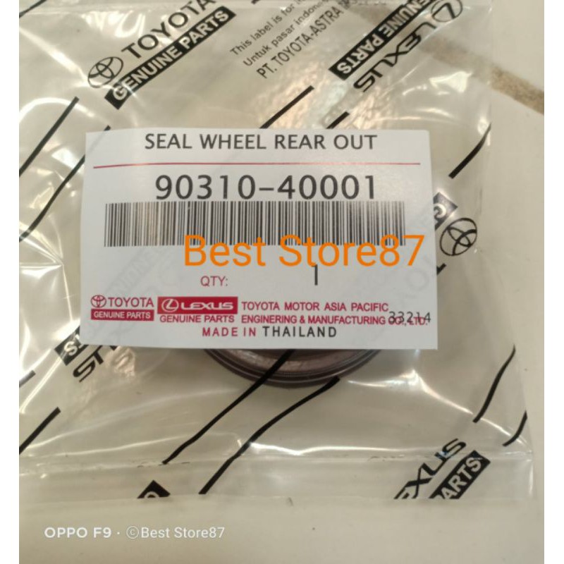 Seal Roda Belakang Luar Toyota, Rino, Ht, 14B, Dutro 90310-40001