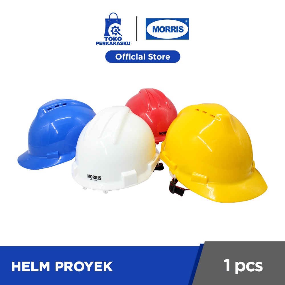 Jual Morris Helmet / Helm Proyek Merah Shopee Indonesia