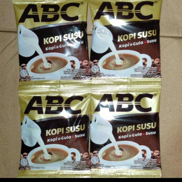 

KOPI ABC SUSU 31 gr RENCENG (ISI 10 SACHET)