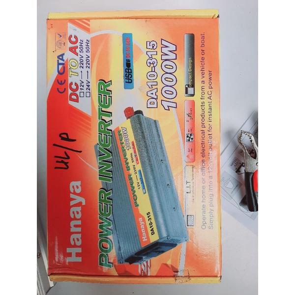 Power Inverter/power supply 12V 1000Watt HANAYA 100%Original