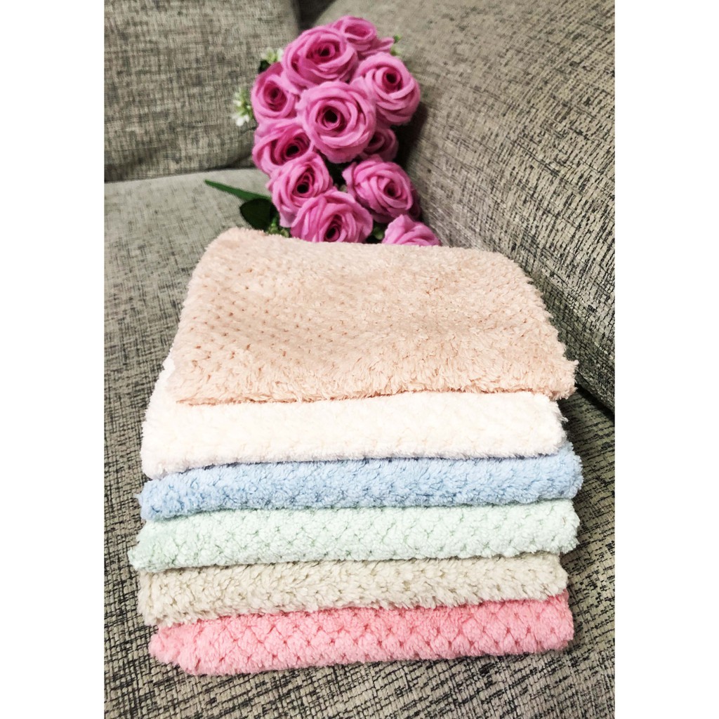 Kain Lap Microfiber Meja Piring Dapur Anti Minyak Serbaguna Penyerap Minyak - LPM Shop