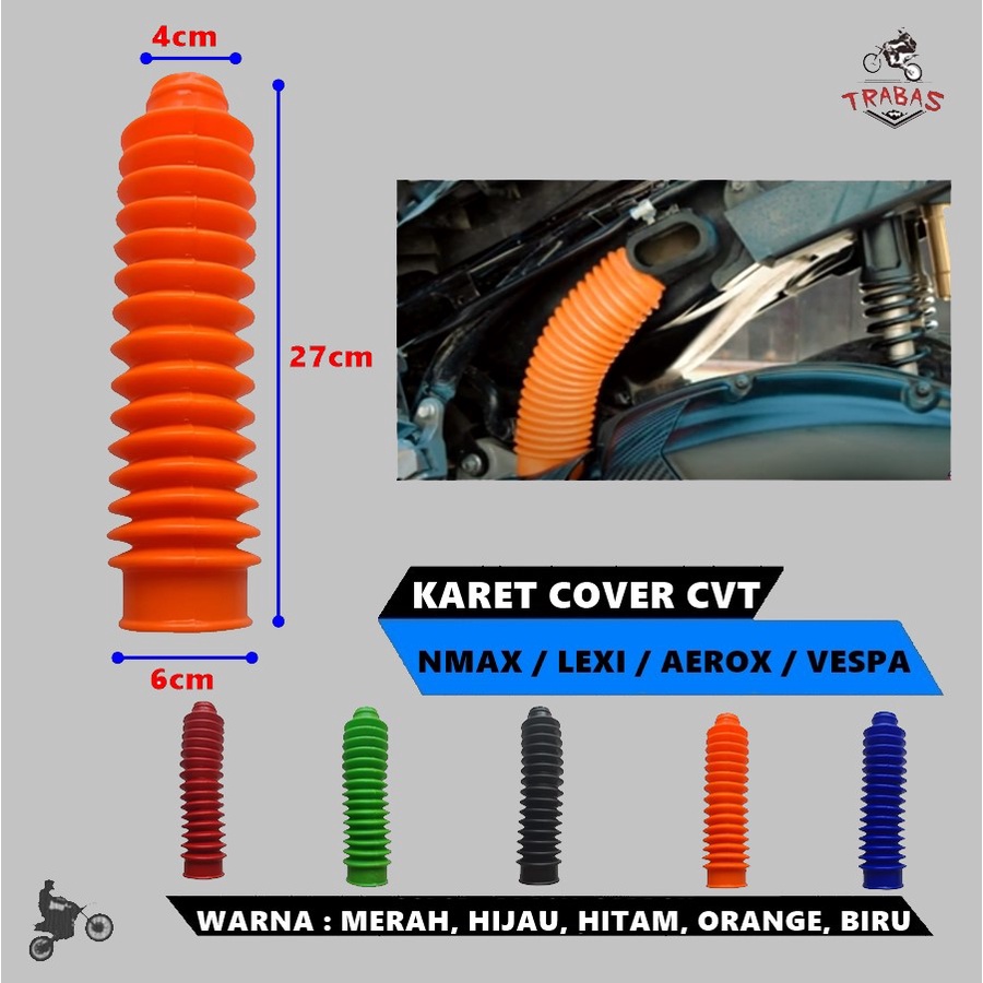SELANG HAWA KARET SELANG HAWA NMAX KARET PELINDUNG SELANG HAWA FILTER AEROX LEXI