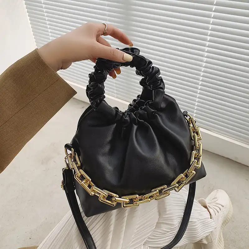 EL 5290 RISCE TAS HAND BAG IMPORT WANITA CEWEK PEREMPUAN JAKARTA BATAM KERUT