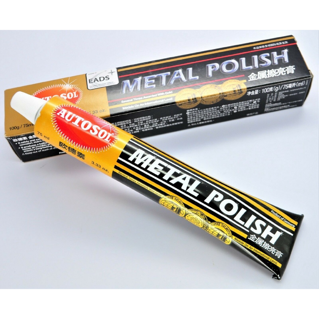 CRR AUTOSOL BOX 50gr Poles Metal Chrome Stainless Pembersih Logam Mobil Motor Kerak Mesin