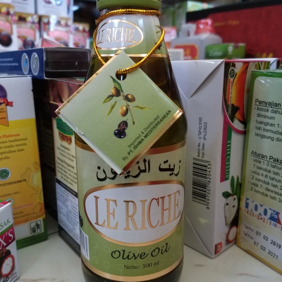 Minyak Zaitun LE RICHE Olive Oil ASLI bisa Diminum & Memasak