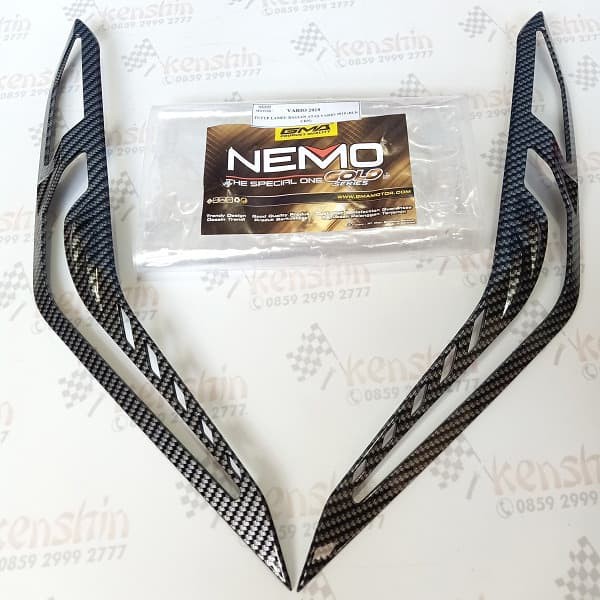 NEW Cover Lampu Senja vario Honda All New Vario 125 150 CARBON sein vario
