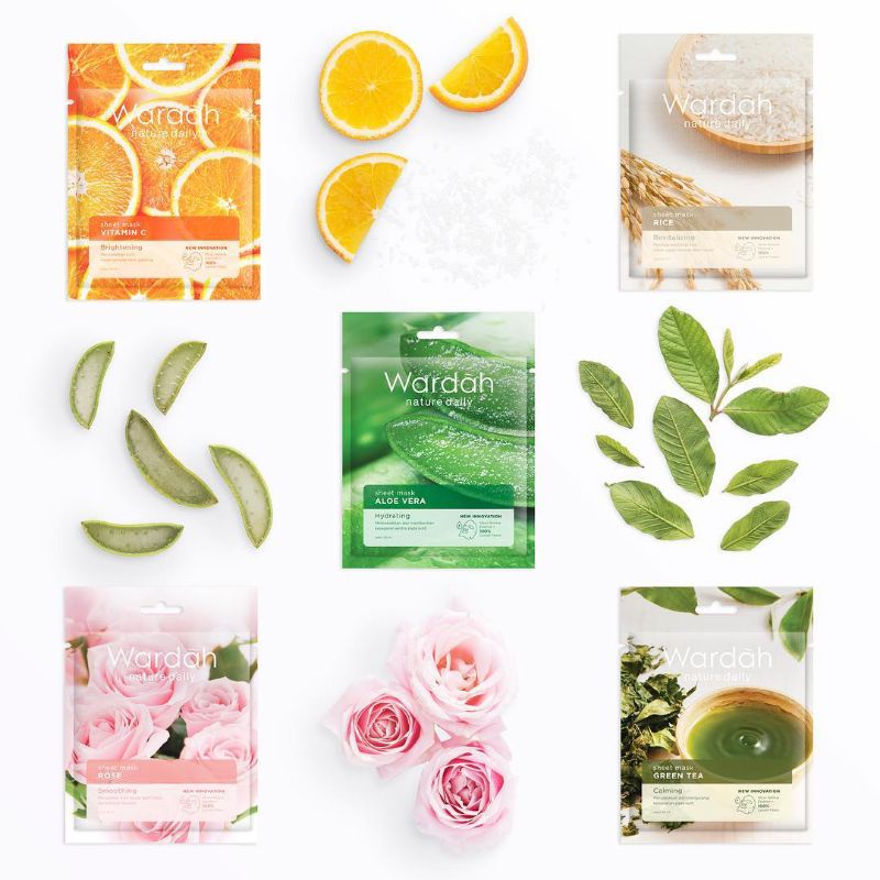 masker wardah natural daily