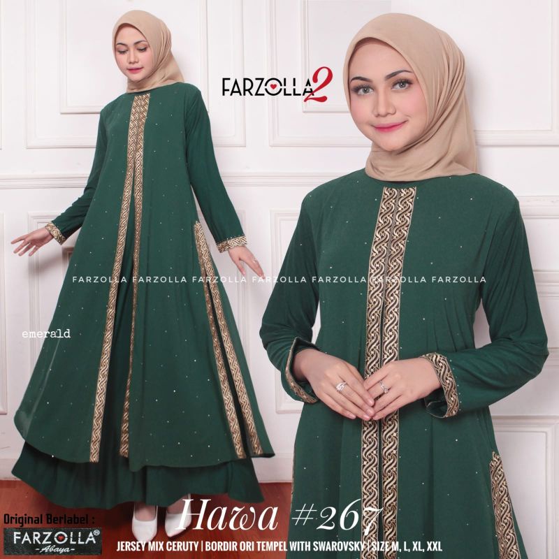 Hawa 267 turkey abaya gamis lebaran