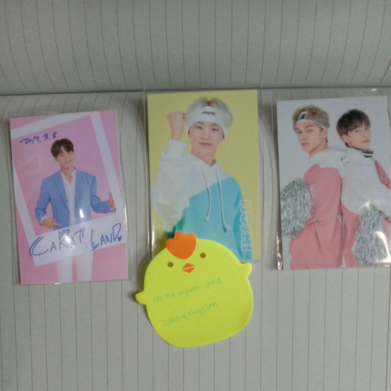 TC seventeen caratland 2020 hoshi, dokyeom, mingyu, jeonghan-vernon / caratgen joshua