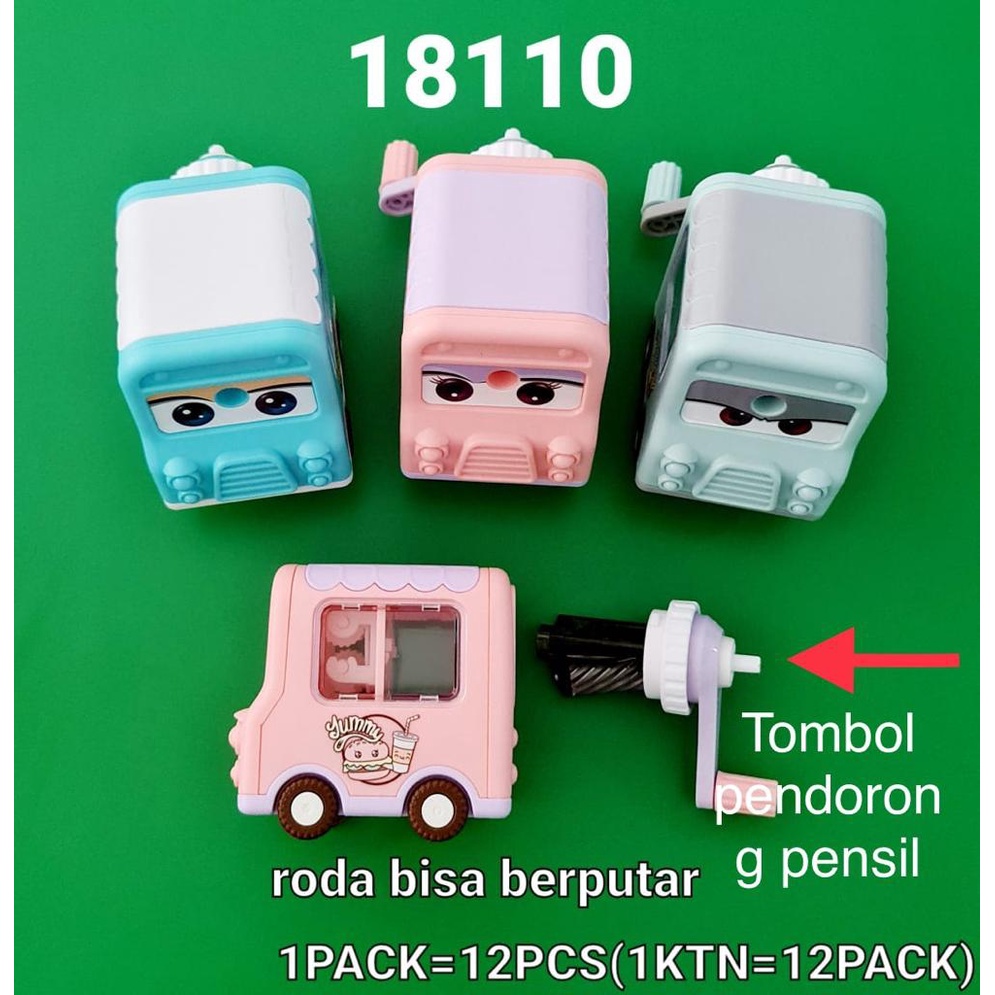 

mdn FREE BUBBLE WRAP + DUS Serutan Rautan Meja/ Putar/ Duduk Fancy Mobil Motor Car 6609/ Bus 18110/