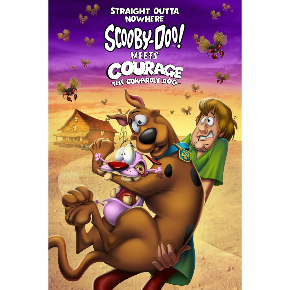 Kaset Animasi DVD: Scooby-Doo Meets Courage the Cowardly Dog (2021)