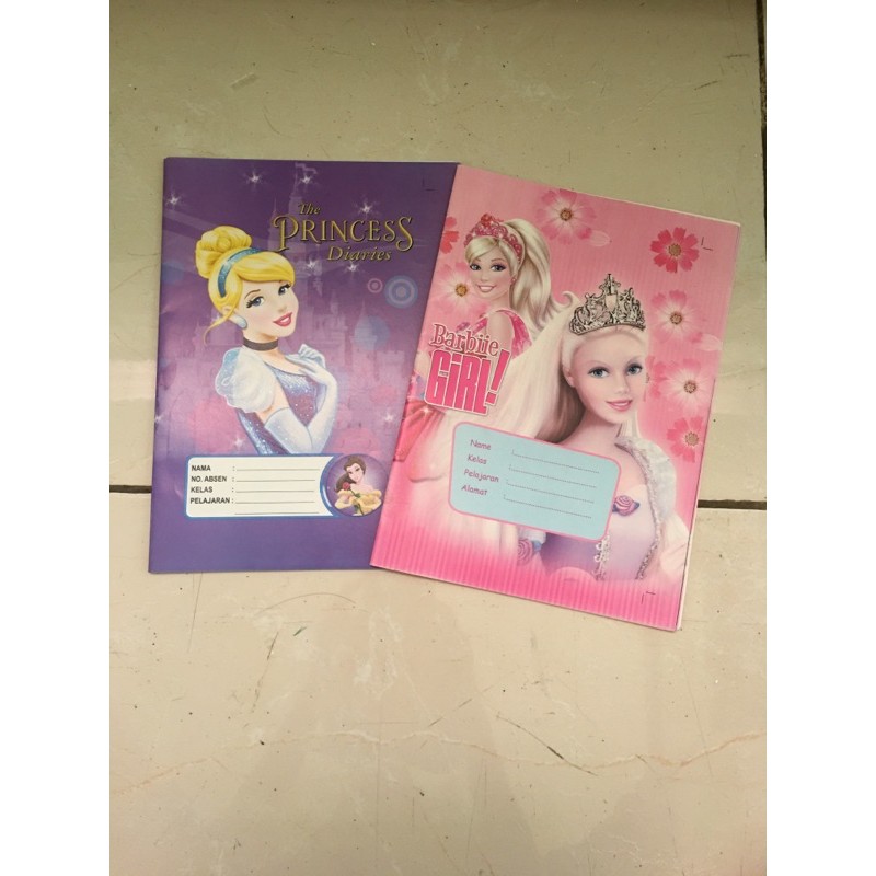 

Sampul Buku Princess per lembar