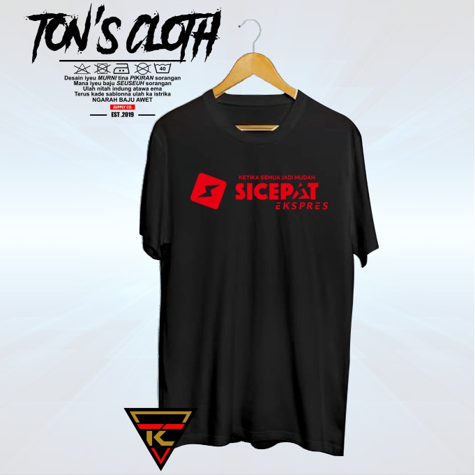 KAOS BAJU SICEPAT EKSPRES LOGO -