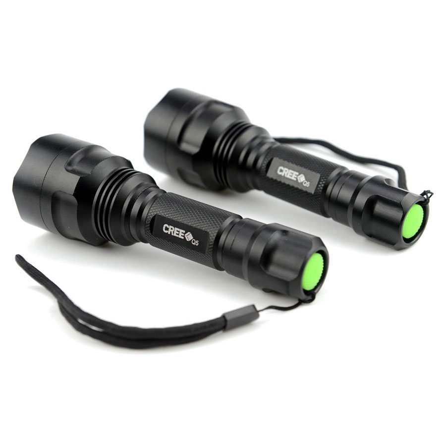 TaffLED Senter LED Flashlight Waterproof Cree Q5 3800 Lumens