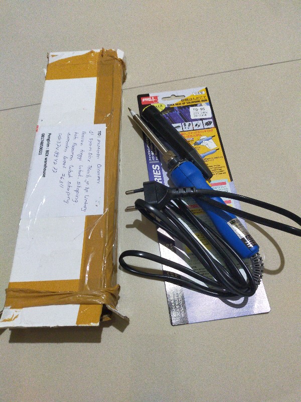 Solder Lurus +tutup Goot Tq-95