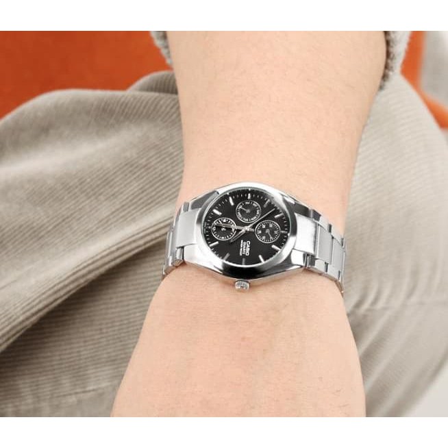 GROSIR Jam Tangan Analog Pria Casio Original Chrono MTP-1191A-1A