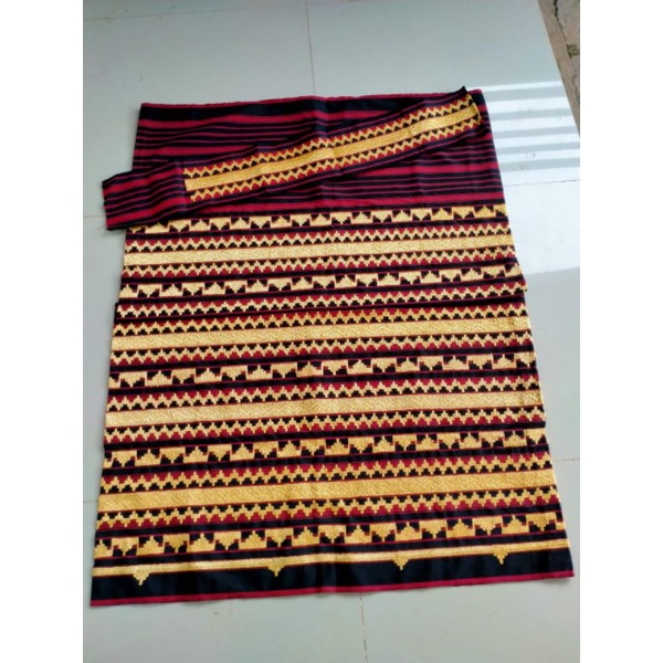 Tapis Lampung abung hitam