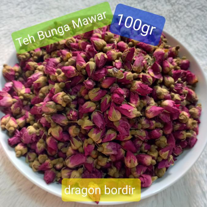 

Big Sale Teh Bunga Mawar Kering 100gr/ Dried Rose Buds Flower Tea Diskon