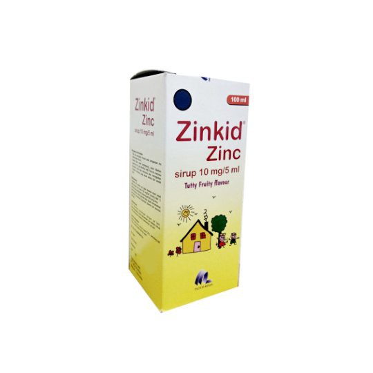 ZINKID ZINC SIRUP 100 ML / Pelengkap Obat Diare Anak