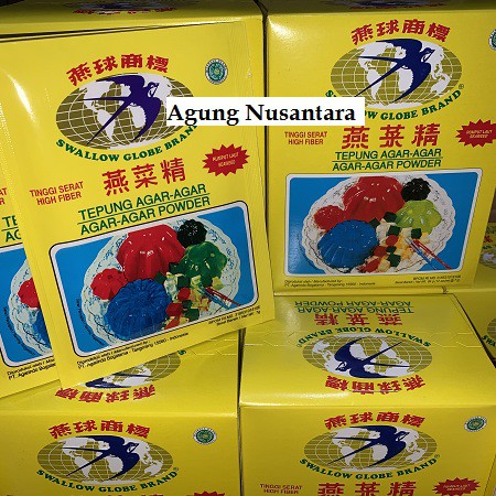 

Agar Agar Swallow Globe Putih 7 Gr