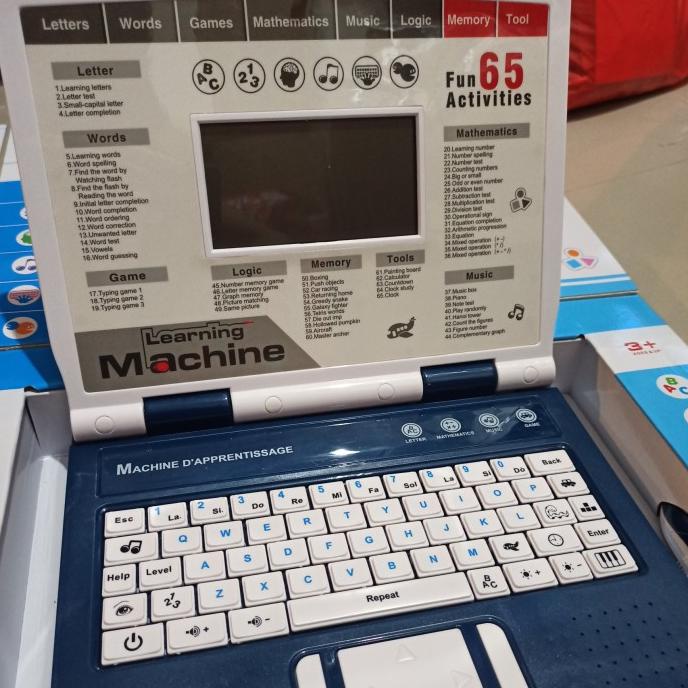 

Mainan Alat Bantu Belajar Learning Machine Notebook Laptop Anak
