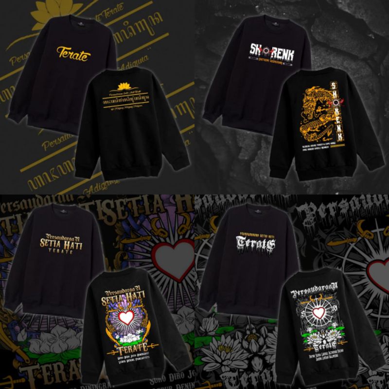 SWEATER TERATE | CREWNECK| TERATE EMAS | SWEATHER POLOS | ATASAN PSHT | ATASAN PRIA