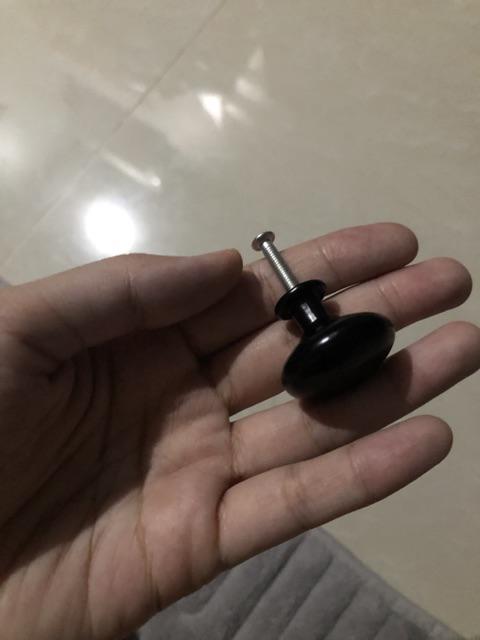 Handle Laci Pintu Furniture Modern Minimalis Warna Hitam