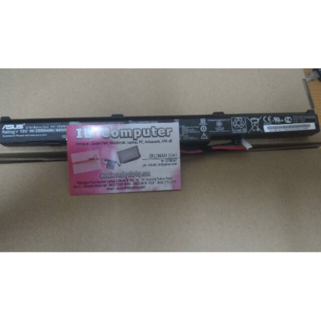 Jual Baterai asus laptop a450 a450j ORIGINAL A41-X550e