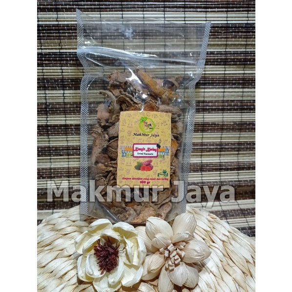 

Curcuma Kunyit kunir kering tradisional original 100 gram