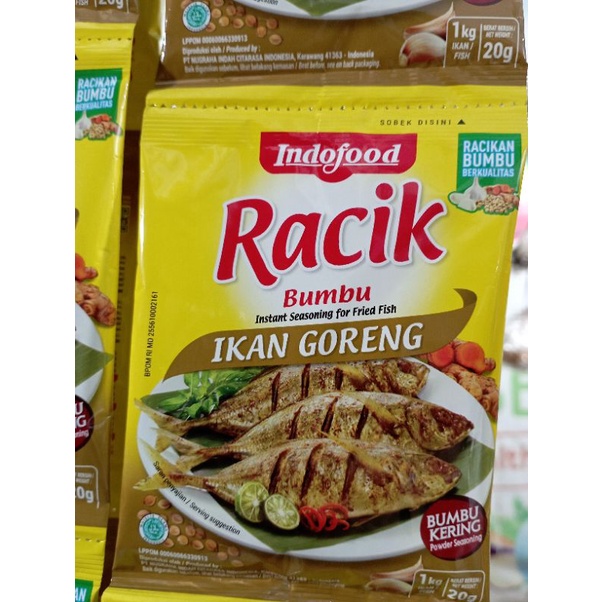 

Bumbu Racik Ikan Goreng