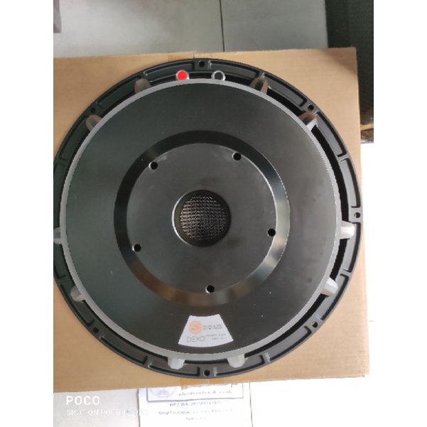 Speaker Dexo SYQ15J28 Dexo 15J28 Original 15 inchi 700-1400Watt VC 4in Low Subwoofer Daun Coating