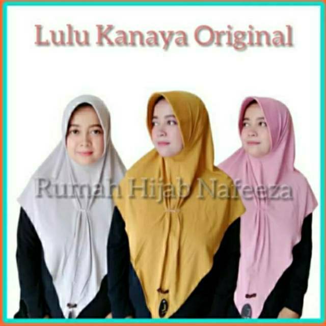 Jilbab Hijab kerudung Instan Lulu Kanaya Original-2