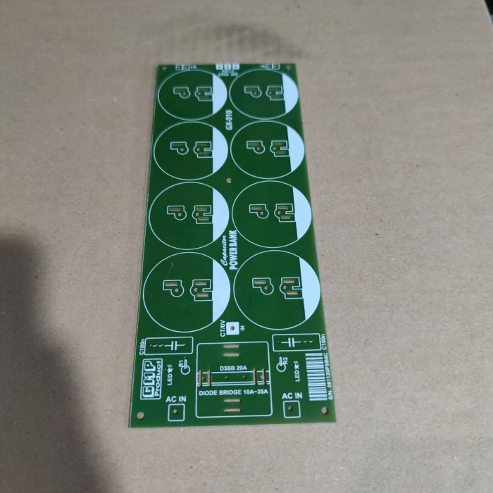 PCB Elco power 8 elco / PCB psu 8 elco / Pcb capasitor 8pcs Power bank