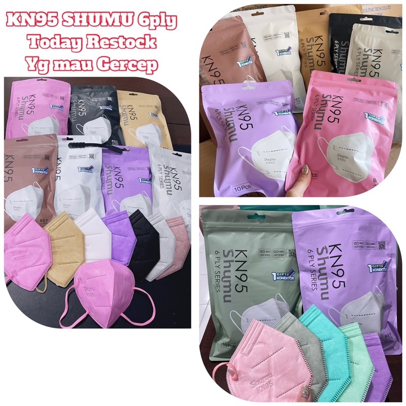 MASKER KN95 SHUMU 6PLY