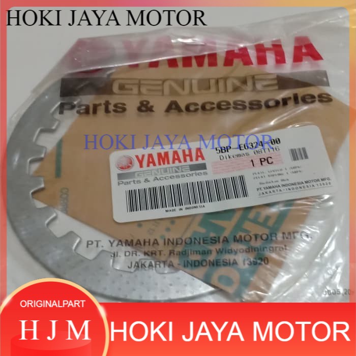 PROMO ORIGINAL PART: plat gesek scorpio original