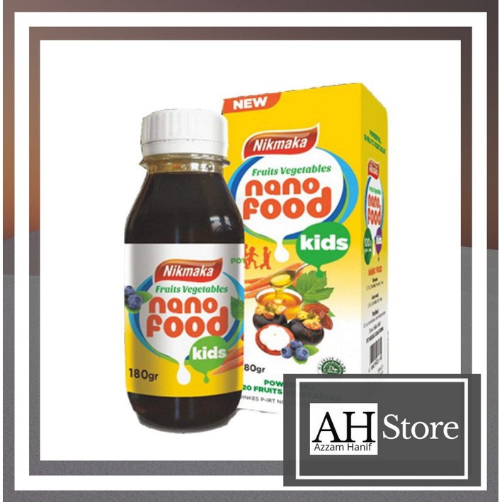 Nano Food Kids |Suplemen Nutrisi VItamin Anak Meningkatkan Imunitas