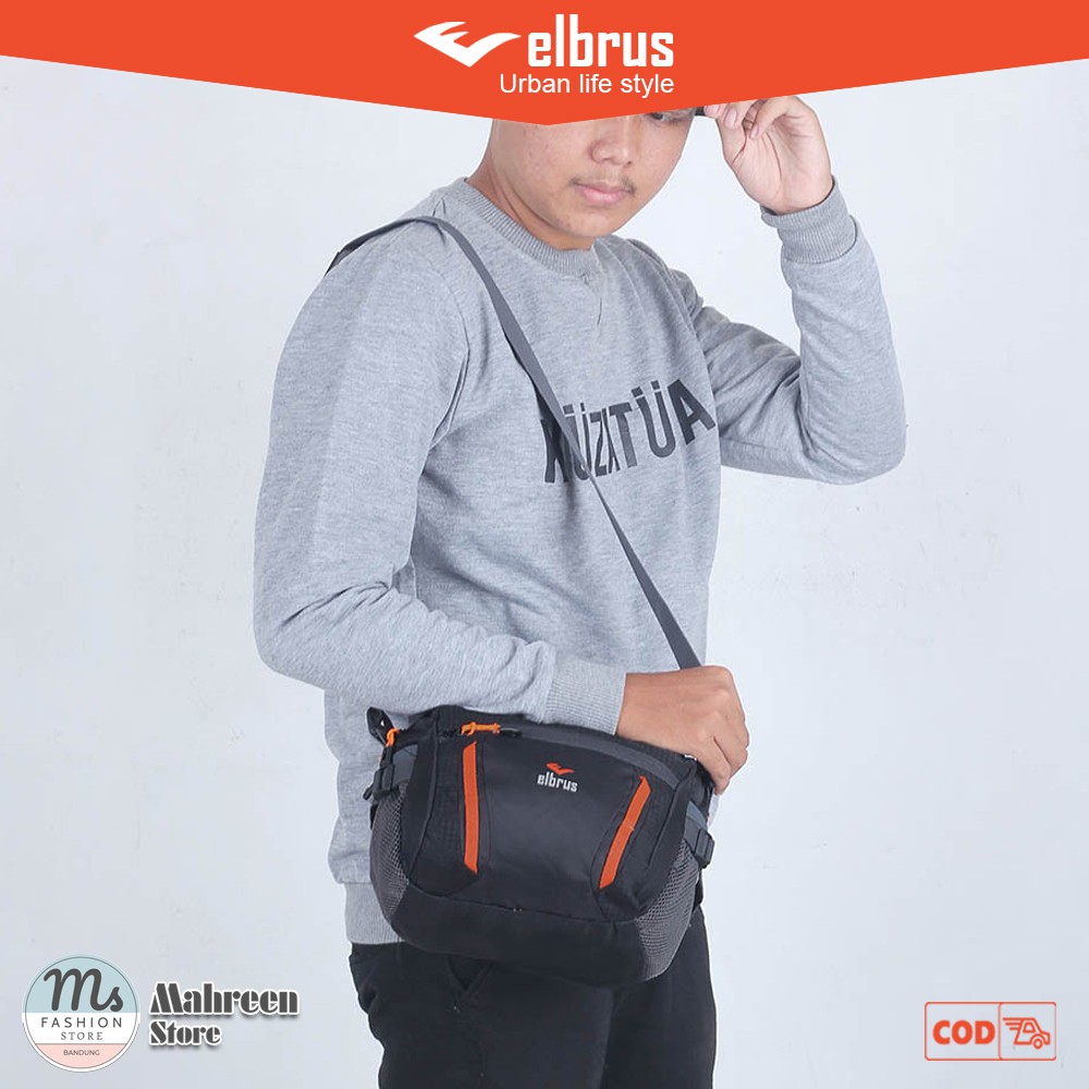 Tas Pria Tas Slingbag Pria Tas Selempang Pria - Elbrus | TL 446