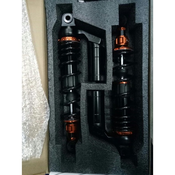 SHOCK BREAKER BELAKANG TABUNG ATAS MEREK REDIT GP 299 UK 340MM HITAM